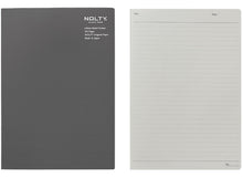 Load image into Gallery viewer, NOLTY Notebook A5 – Ruled Paper, 192 Pages (Grey)