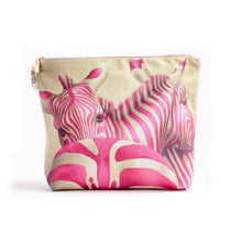 Load image into Gallery viewer, Pink Zebra Toiletry Bag