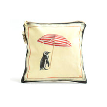 Load image into Gallery viewer, African Penguins Umbrella Small Zip Bag