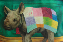 Load image into Gallery viewer, Wild Warrior Rhino Toiletry Bag