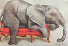 Load image into Gallery viewer, Elephant Small Zip Bag