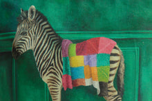 Load image into Gallery viewer, Wild Warrior Zebra Toiletry Bag