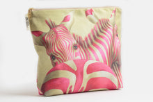 Load image into Gallery viewer, Pink Zebra Toiletry Bag