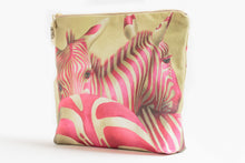 Load image into Gallery viewer, Pink Zebra Toiletry Bag