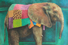 Load image into Gallery viewer, Wild Warrior Elephant Toiletry Bag