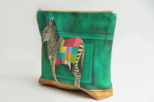 Load image into Gallery viewer, Wild Warrior Zebra Toiletry Bag