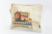 Load image into Gallery viewer, Lion Small Zip Bag