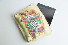 Load image into Gallery viewer, Zebra Toiletry Bag