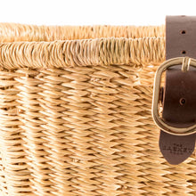 Load image into Gallery viewer, ATIA : Handcrafted Orange Block Tiered Bike Basket