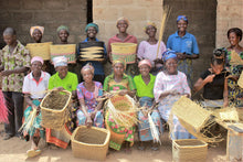 Load image into Gallery viewer, BULI : Handcrafted Natural Oblong Bike Basket