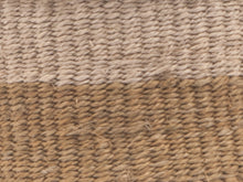 Load image into Gallery viewer, CHALI : Brown & Grey Colour Block Woven Basket