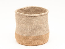 Load image into Gallery viewer, MBILI : Two Tone Woven Storage Basket