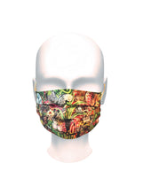 Load image into Gallery viewer, African Jungle Pleated Face Mask