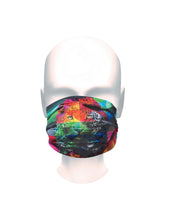 Load image into Gallery viewer, Leopard in Colour Face Mask