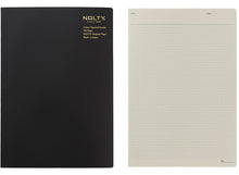 Load image into Gallery viewer, NOLTY Notebook A5 – Grid Paper, 192 Pages (Black)
