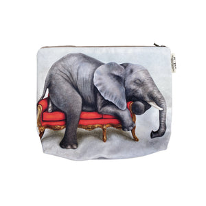 Wildlife At Leisure: Elephant Toiletry Bag