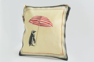 African Penguins Umbrella Small Zip Bag