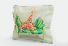 Load image into Gallery viewer, Giraffe Small Zip Bag
