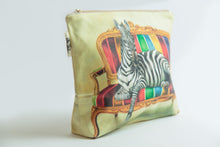 Load image into Gallery viewer, Zebra Toiletry Bag
