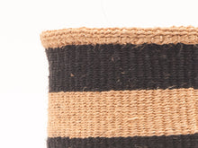Load image into Gallery viewer, MCHORO : Charcoal and Sand Woven Storage Basket
