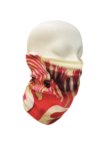 Multi-purpose headband-Pink Zebra Face Mask