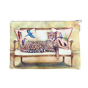 Wildlife At Leisure: Cheetah Laptop Bag